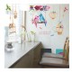Sticker decorativ, Pasari, Colivie, 141 cm, 734STK