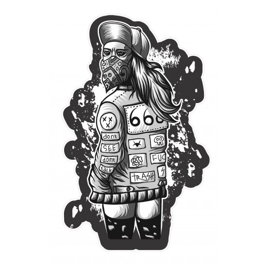 Sticker decorativ, Rocker, 80 cm, 1072STK Sticker decorativ, Rocker, 80 cm, 1072STK