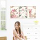 Sticker decorativ, Tablou flamingo, 93 cm, 791STK
