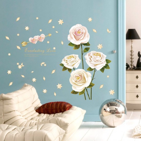 Sticker decorativ, Trandafiri, 137 cm, 789STK
