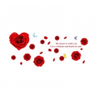 Sticker decorativ, Trandafiri, 160 cm, 735STK