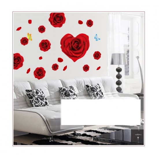Sticker decorativ, Trandafiri, 160 cm, 735STK