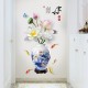 Sticker decorativ, Vaza cu flori, 120 cm, 784STK