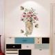 Sticker decorativ, Vaza cu flori, 67 cm, 812STK