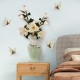 Sticker decorativ, Vaza cu flori, 75 cm, 815STK