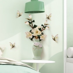 Sticker decorativ, Vaza cu flori, 75 cm, 815STK Sticker decorativ, Vaza cu flori, 75 cm, 815STK