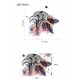 Sticker decorativ, Vultur, 72.5 cm, 717STK Sticker decorativ, Vultur, 72.5 cm, 717STK