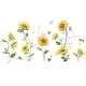 Sticker decorativ cu Flori galbene, 120 cm, 1131STK Sticker decorativ cu Flori galbene, 120 cm, 1131STK