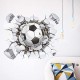 Sticker decorativ cu Fotbal, 60 cm, 1124STK Sticker decorativ cu Fotbal, 60 cm, 1124STK