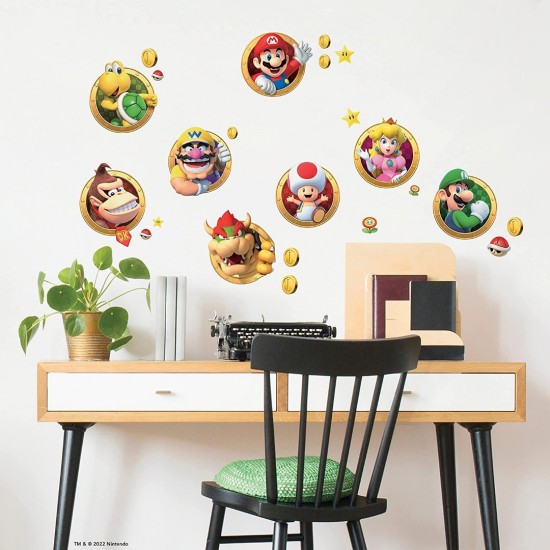 Sticker decorativ cu Mario, 100 cm, 1103STK