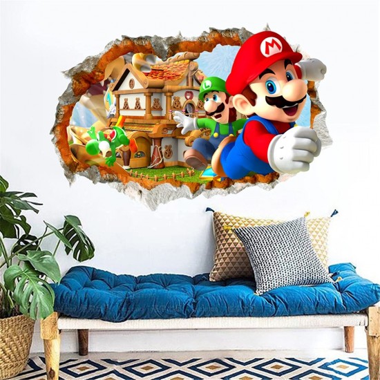 Sticker decorativ cu Mario, 80 cm, 1117STK Sticker decorativ cu Mario, 80 cm, 1117STK