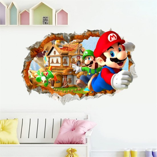 Sticker decorativ cu Mario, 80 cm, 1117STK Sticker decorativ cu Mario, 80 cm, 1117STK