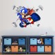 Sticker decorativ cu Sonic, 70 cm, 1118STK