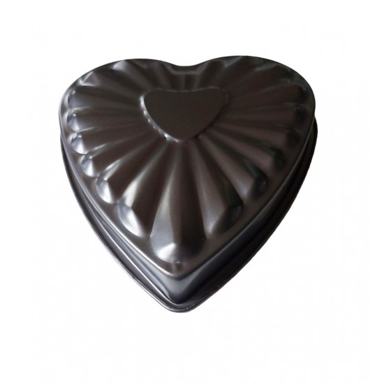 Tava de copt pentru placinta, Inima, 28 cm, 354COF