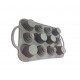 Tava din silicon, 12 cavitati, 37 cm, CooKstyle, 132COF