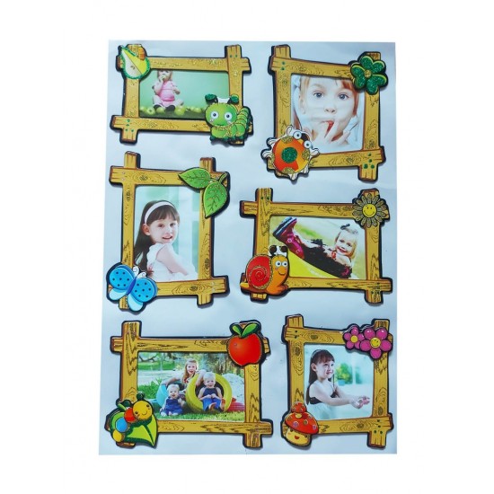 Sticker decorativ, Rame cu poze, 45 cm, WX-EB005