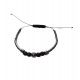 Bratara cu pietre naturale, Onix, Black Stone, A4B142