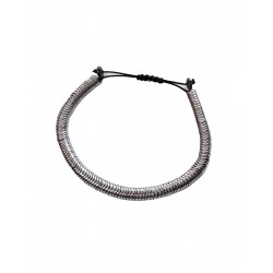 Bratara cu pietre naturale, Onix, Silver Stone, A4B145