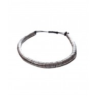 Bratara cu pietre naturale, Onix, Silver Stone, A4B145