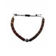 Bratara cu snur ajustabil, Black Charm, A4B113