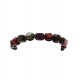 Bratara cu snur ajustabil, Black Stone, A4B129
