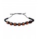 Bratara cu snur ajustabil, Brown, A4B117