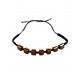 Bratara cu snur ajustabil, Brown, A4B117