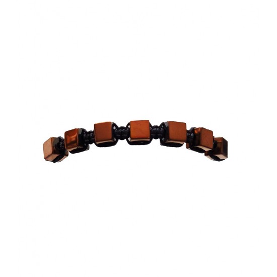 Bratara cu snur ajustabil, Brown, A4B117