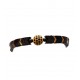 Bratara cu snur ajustabil, Gold Charm, A4B114