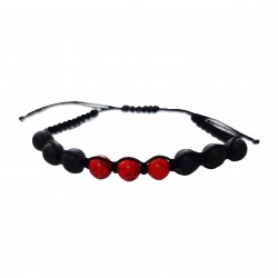 Bratara cu snur ajustabil, Red, A4B121