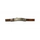 Bratara din piele ecologica, Cruce, Inox, A4B101