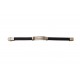 Bratara  din piele ecologica, Inox, A4B68
