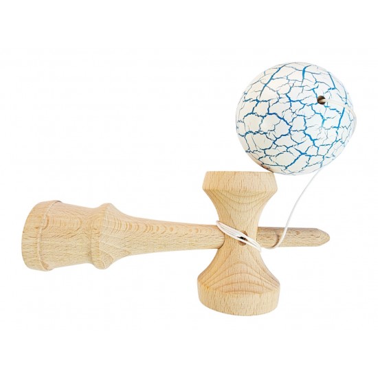 Kendama din lemn natural, Bila lemn +  Sticker Waterproof USA pentru telefon, 173KD