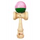 Kendama din lemn natural, Bila lemn + Sticker Waterproof USA pentru telefon, 177KD