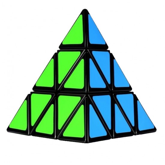 Cub Magic 3x3x3 Magic cube Piramid Black, 232CUB-1 Cub Magic 3x3x3 Magic cube Piramid Black, 232CUB-1