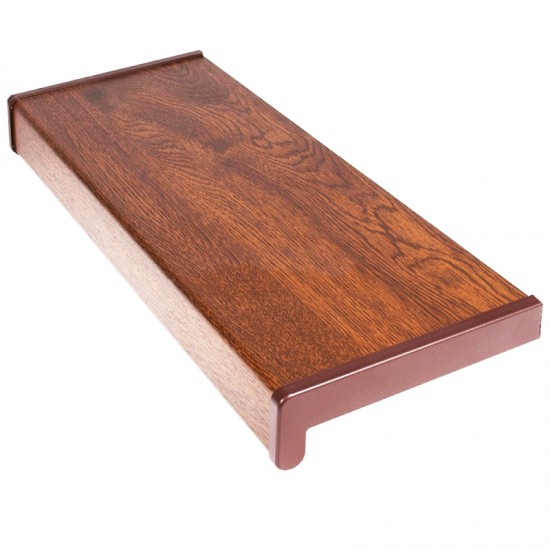 Glaf PVC interior pentru ferestre Nuc 100 x 35 cm 