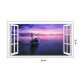 Sticker decorativ, Fereastra 3D, Ocean, 85 cm, 179STK