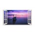 Sticker decorativ, Fereastra 3D, Ocean, 85 cm, 179STK