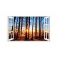 Sticker decorativ, Fereastra 3D, Rasarit, 85 cm, 255STK