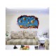 Sticker decorativ, Gaura in perete 3D, Baloane, 85 cm, 400STK