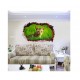 Sticker decorativ, Gaura in perete 3D, Pisica, 85 cm, 408STK