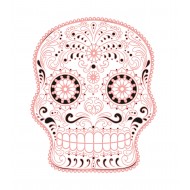 Sticker decorativ, Skull, 78 cm, 216STK-10