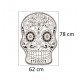 Sticker decorativ, Skull, 78 cm, 216STK-11