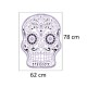 Sticker decorativ, Skull, 78 cm, 216STK-13