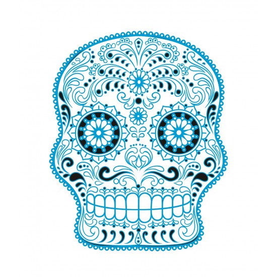 Sticker decorativ, Skull, 78 cm, 216STK-2 Sticker decorativ, Skull, 78 cm, 216STK-2