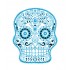 Sticker decorativ, Skull, 78 cm, 216STK-2