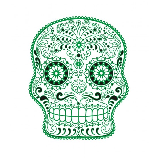 Sticker decorativ, Skull, 78 cm, 216STK-3