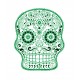 Sticker decorativ, Skull, 78 cm, 216STK-3