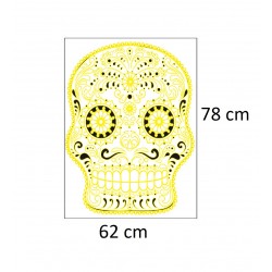 Sticker decorativ, Skull, 78 cm, 216STK-4 Sticker decorativ, Skull, 78 cm, 216STK-4