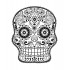 Sticker decorativ, Skull, 78 cm, 216STK-7
